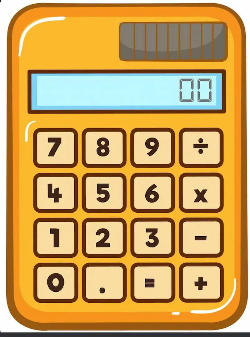 Web-based calculator project preview